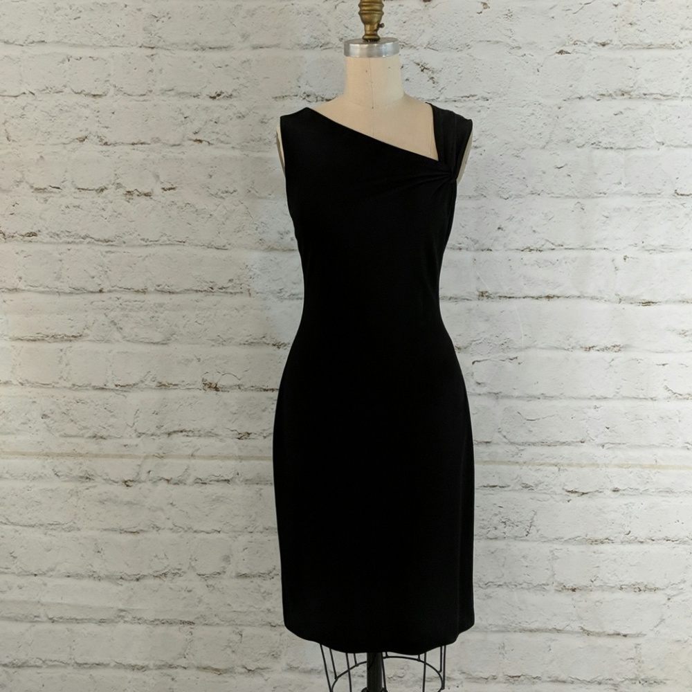 David Meister little black dress